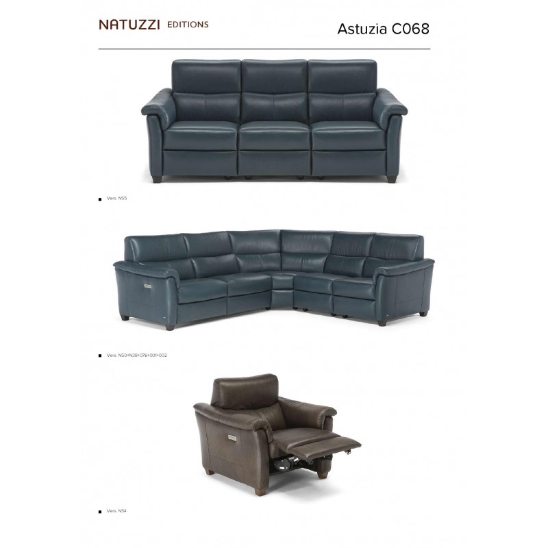 Natuzzi astuzia deals sectional